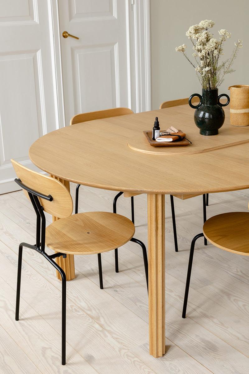 Comfort Circle Dining Table with Extension - WOO .Design