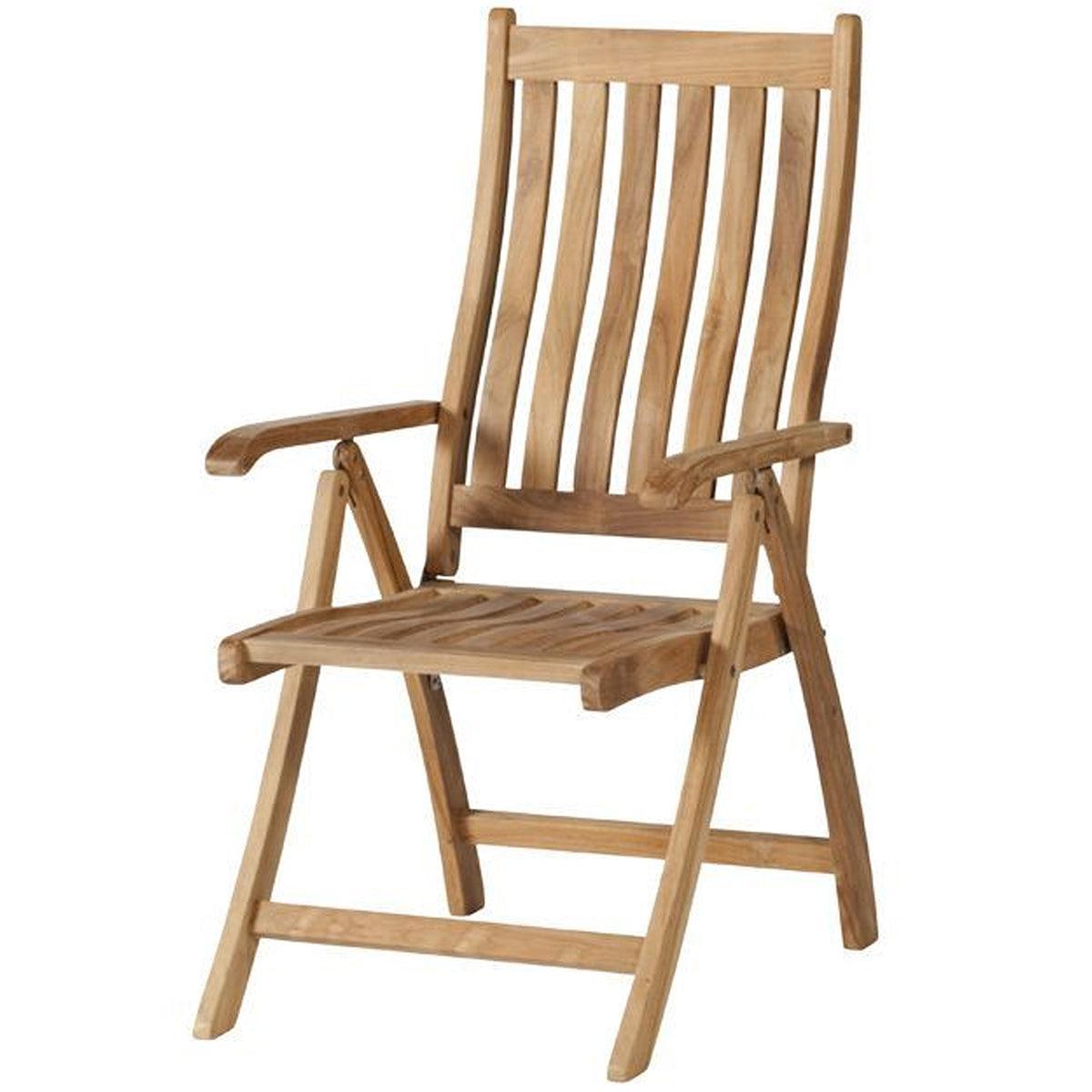 Comfort Teak Wood Adjustable Chair - WOO .Design