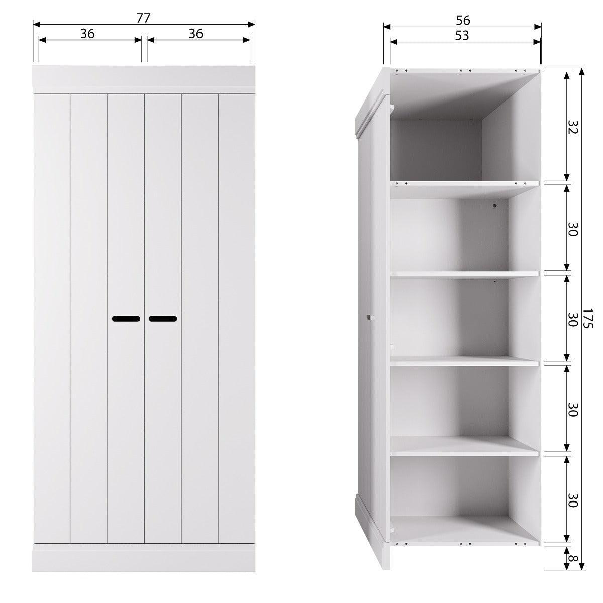 Connect Low 2 Doors Cabinet - WOO .Design