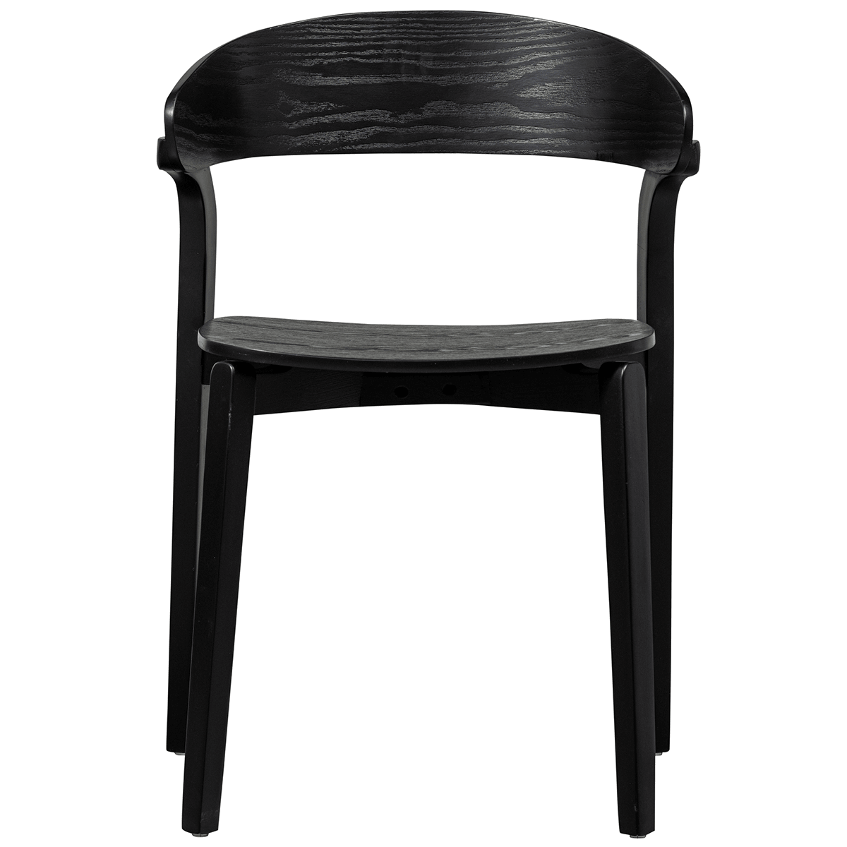 Cras Black Dining Chair (2/Set) - WOO .Design