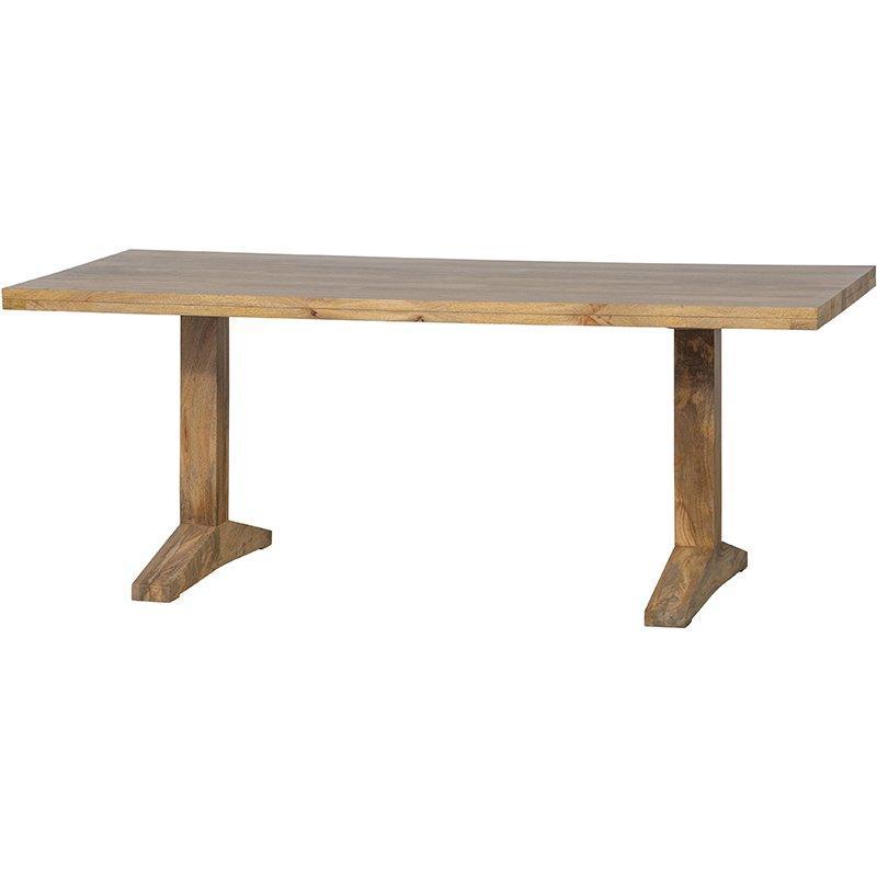 Deck Natural Mango Wood Dining Table - WOO .Design