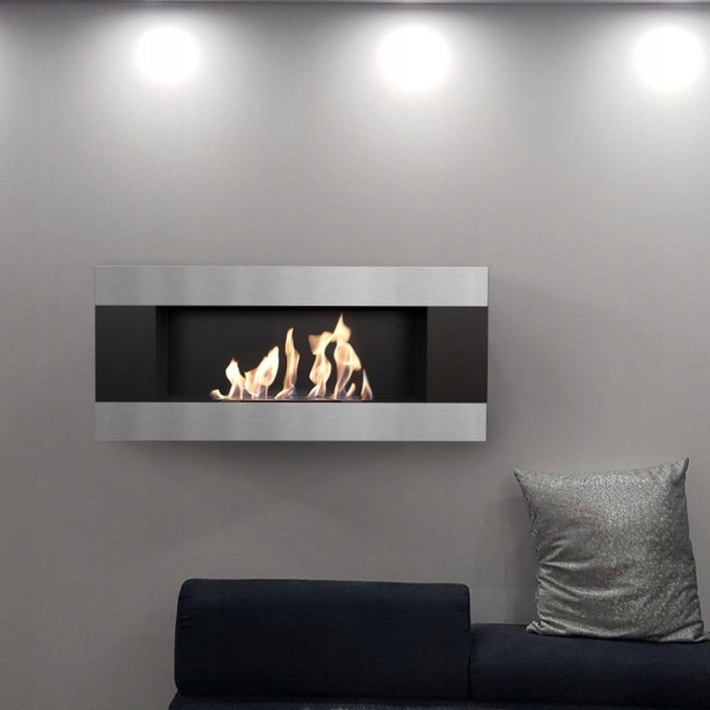 Delta 2 Horizontal Bio Fireplace - WOO .Design