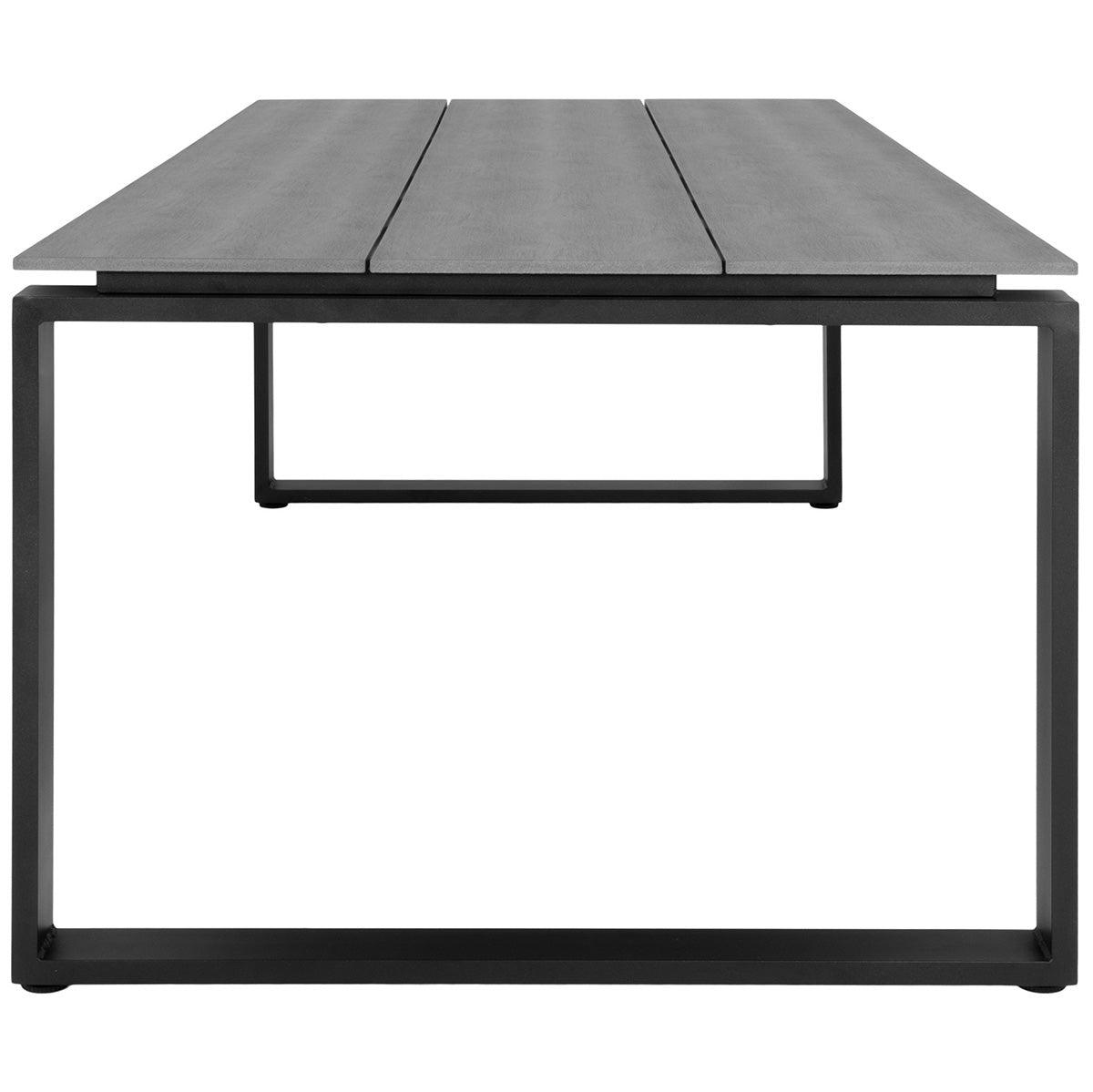Denver Grey/Black Garden Table - WOO .Design