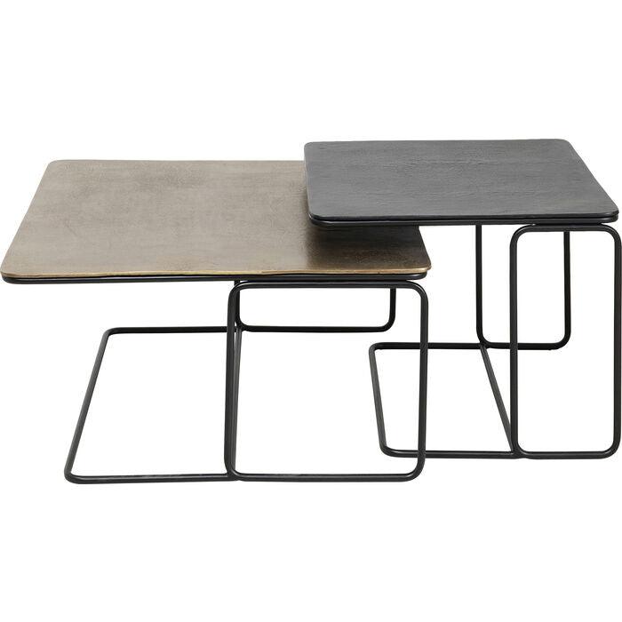 Diego Metal Coffee Table (2/Set) - WOO .Design