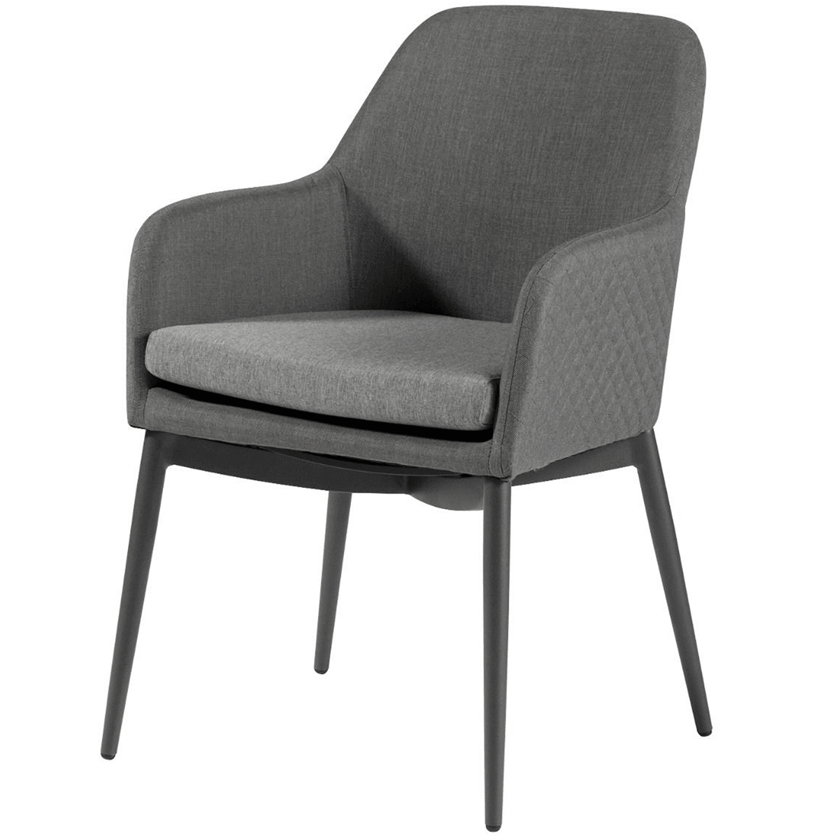 Domino Stone Grey Garden Chair (2/Set) - WOO .Design