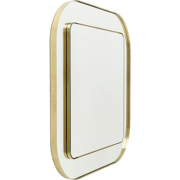 Double Row Gold Wall Mirror - WOO .Design