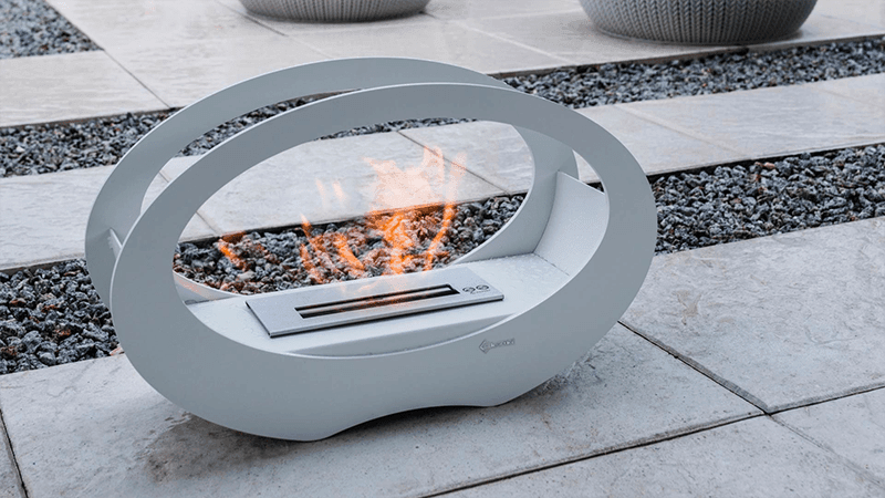 Echo Bio Fireplace - WOO .Design