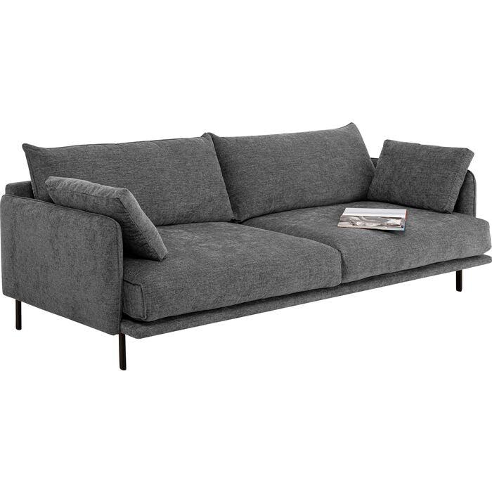 Edna Grey 3 Seater Sofa - WOO .Design