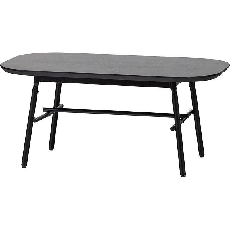 Elegance Black Mango Wood Coffee Table - WOO .Design