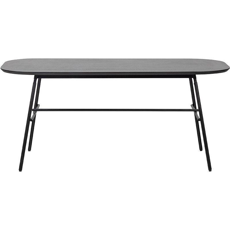 Elegance Black Mango Wood Dining Table - WOO .Design