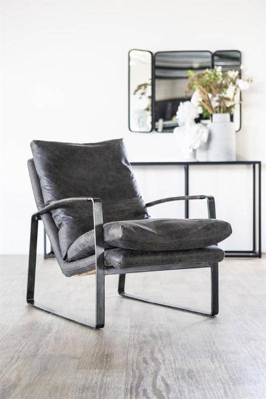 Lex Vintage Leather Armchair