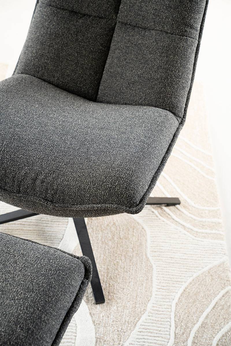 Marcus Armchair with Footstool