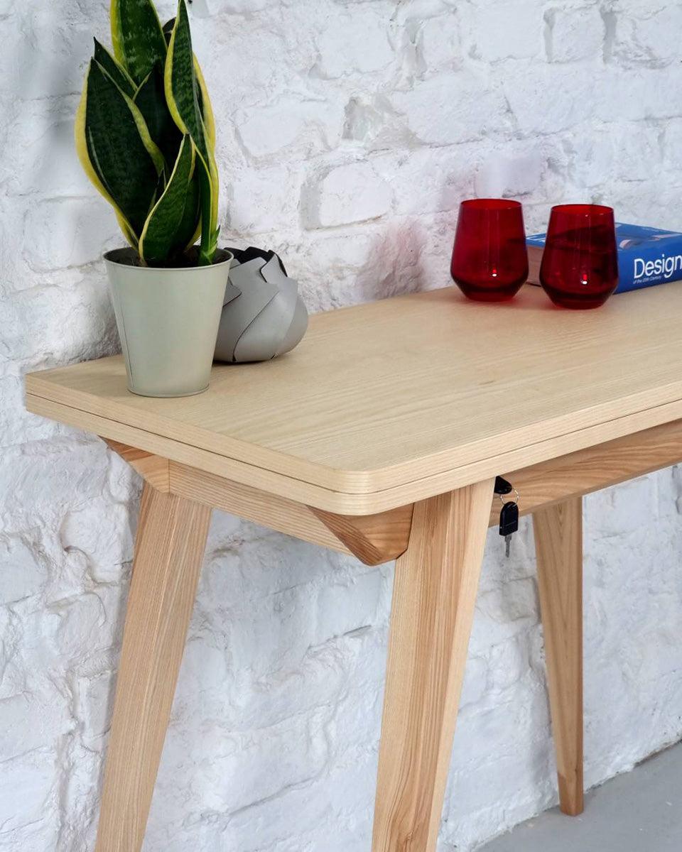 Envelope Natural Console Table - WOO .Design