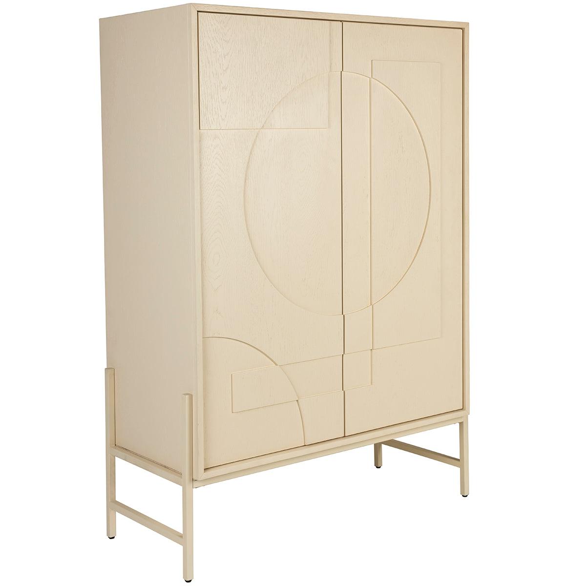 Faces Beige Cabinet - WOO .Design