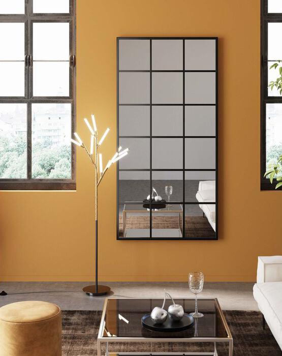 Finestra Black Wall Mirror - WOO .Design