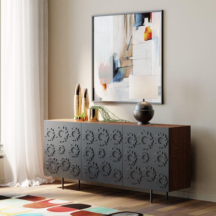 Fiori Mango Wood Sideboard - WOO .Design