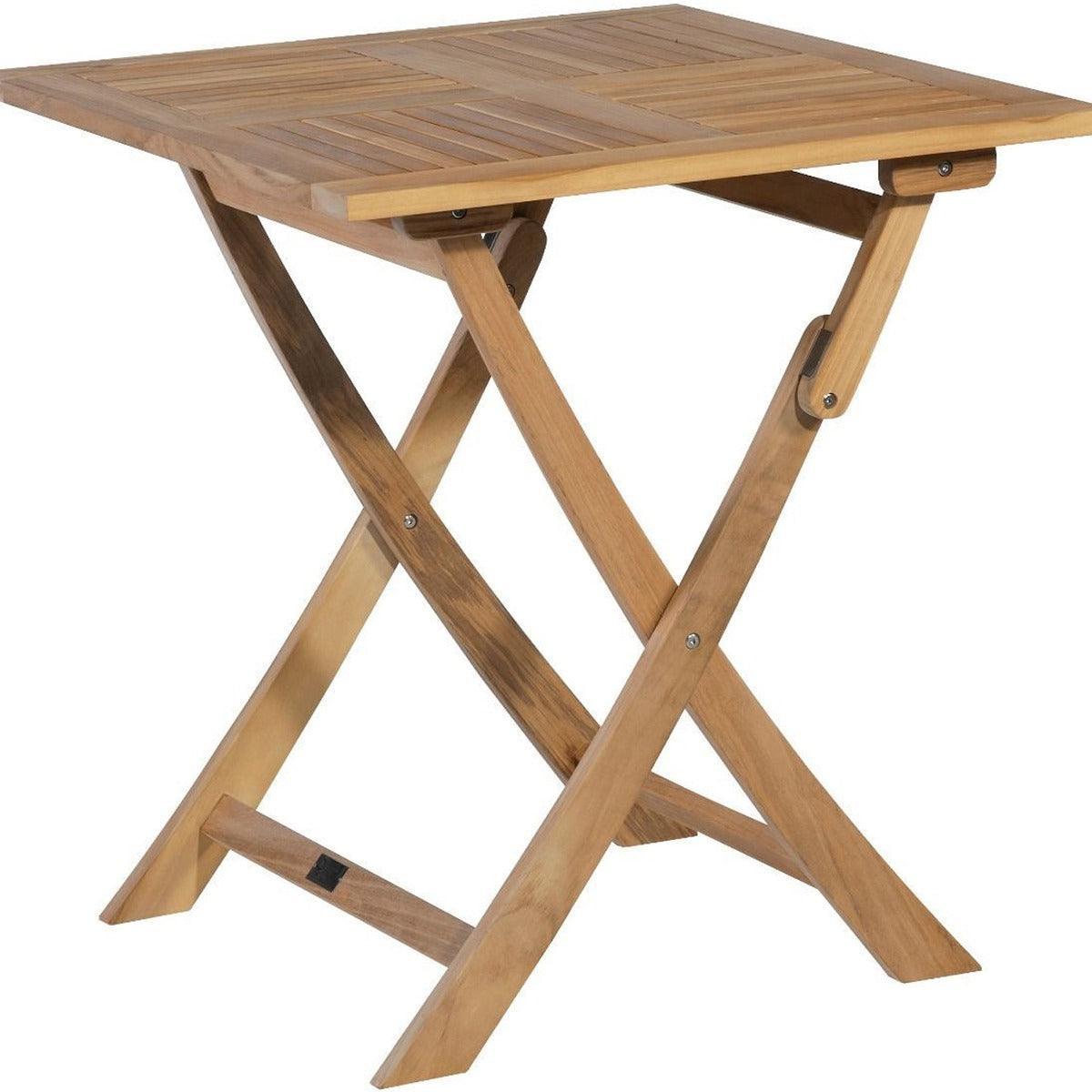 Fold In Folding Teak Wood Table - WOO .Design