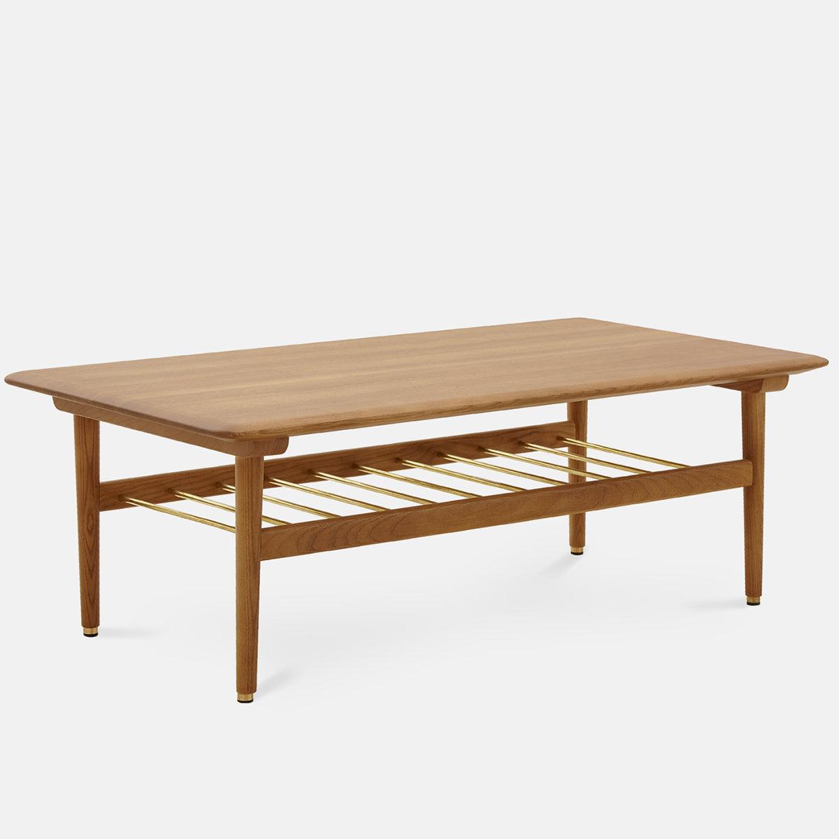 Fox M37 Ash Wood Rectangular Coffee Table - WOO .Design
