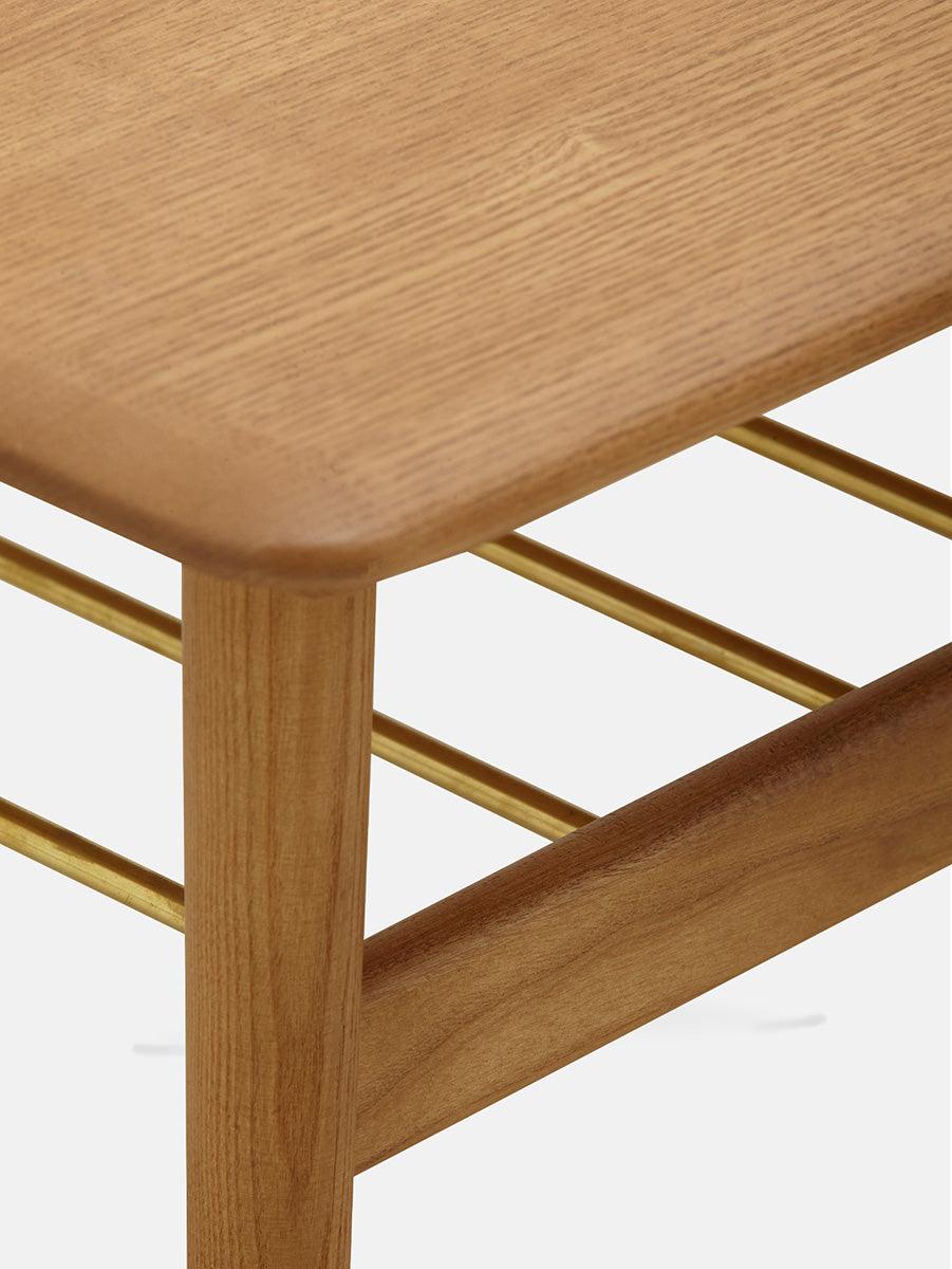 Fox M37 Ash Wood Rectangular Coffee Table - WOO .Design