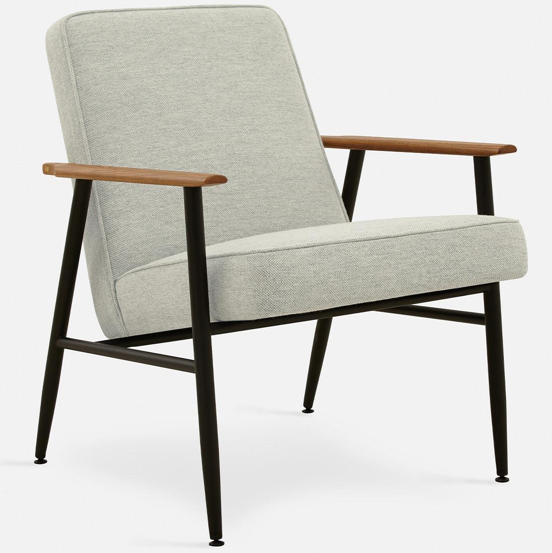 Fox Wool/Metal Lounge Chair - WOO .Design