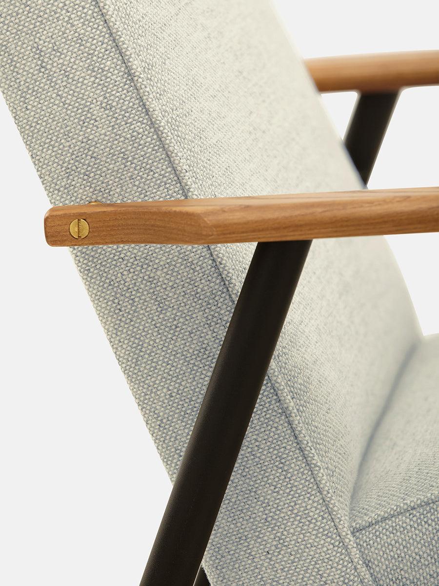 Fox Wool/Metal Lounge Chair - WOO .Design