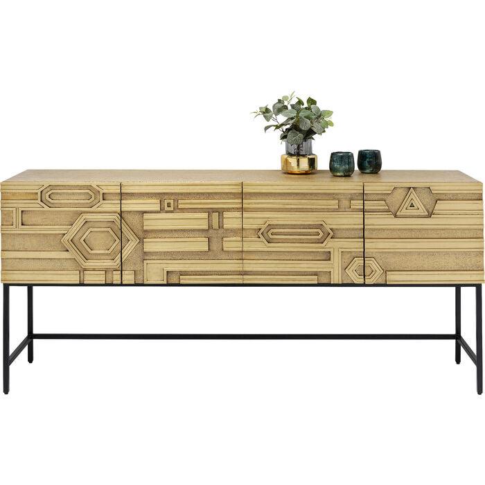 Futuro Gold Sideboard - WOO .Design