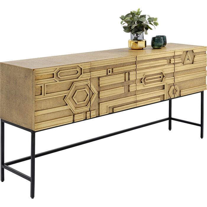 Futuro Gold Sideboard - WOO .Design