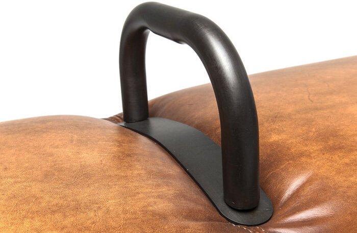 Gabby Gym Brown Leather Bench - WOO .Design