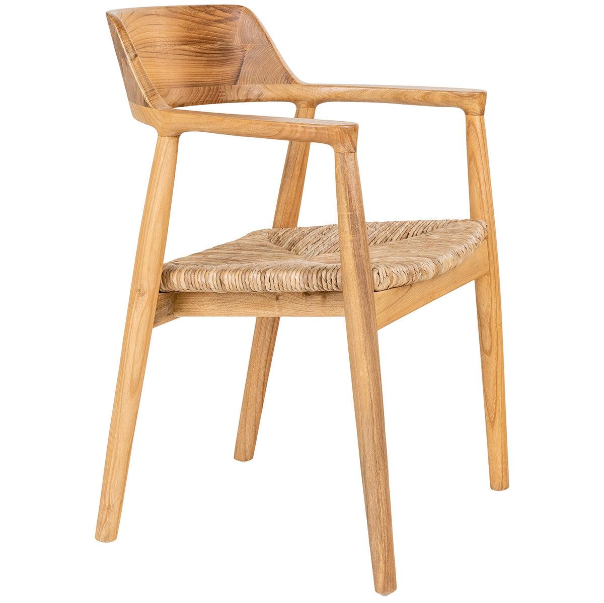 Getafe Natural Sungkai Wood Dining Chair (2/Set) - WOO .Design