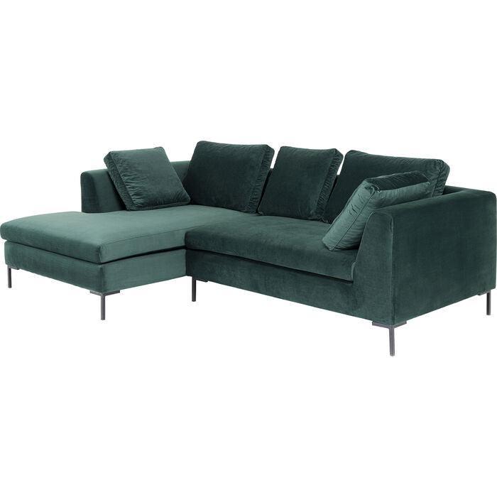 Gianni Small Velvet Corner Sofa - WOO .Design