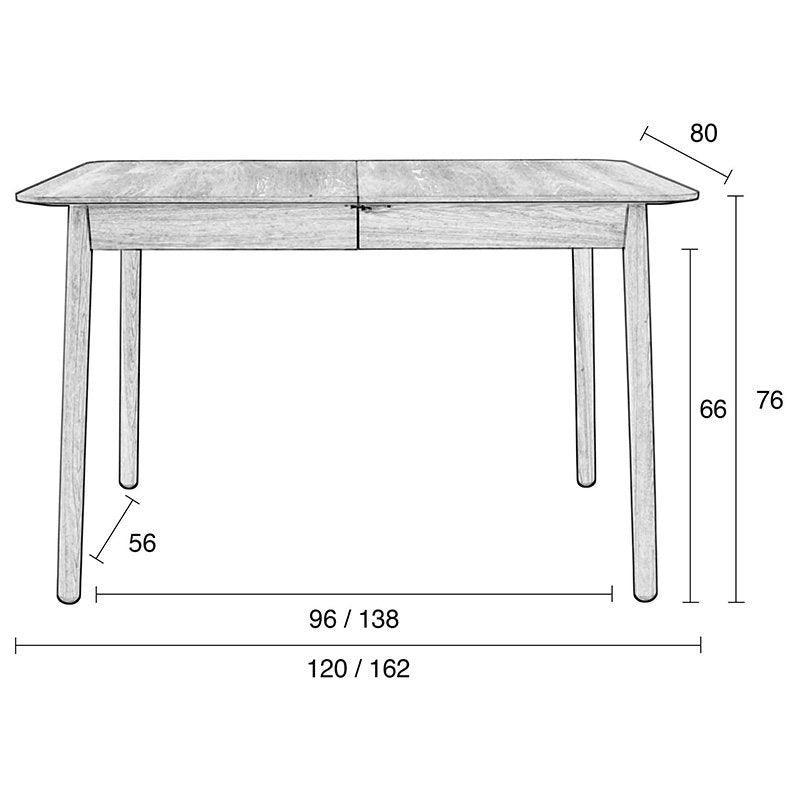 Glimps Extendable Table - WOO .Design