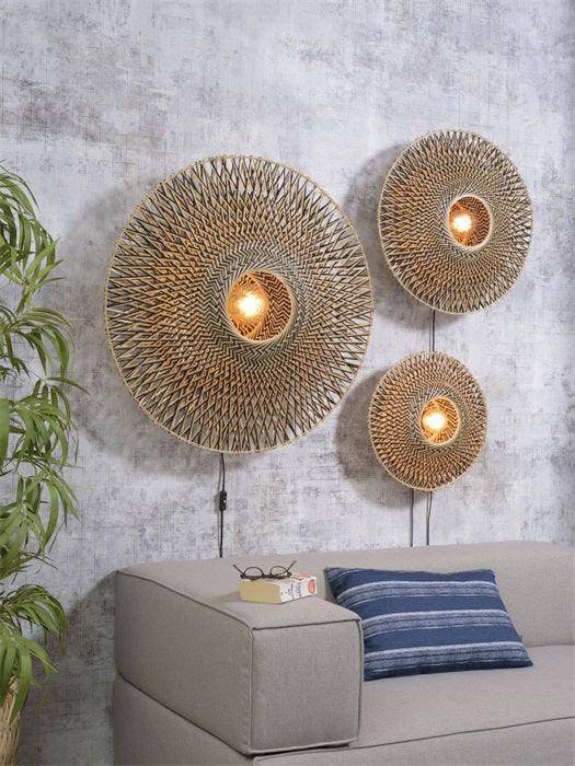 Bali Round Wall Lamp