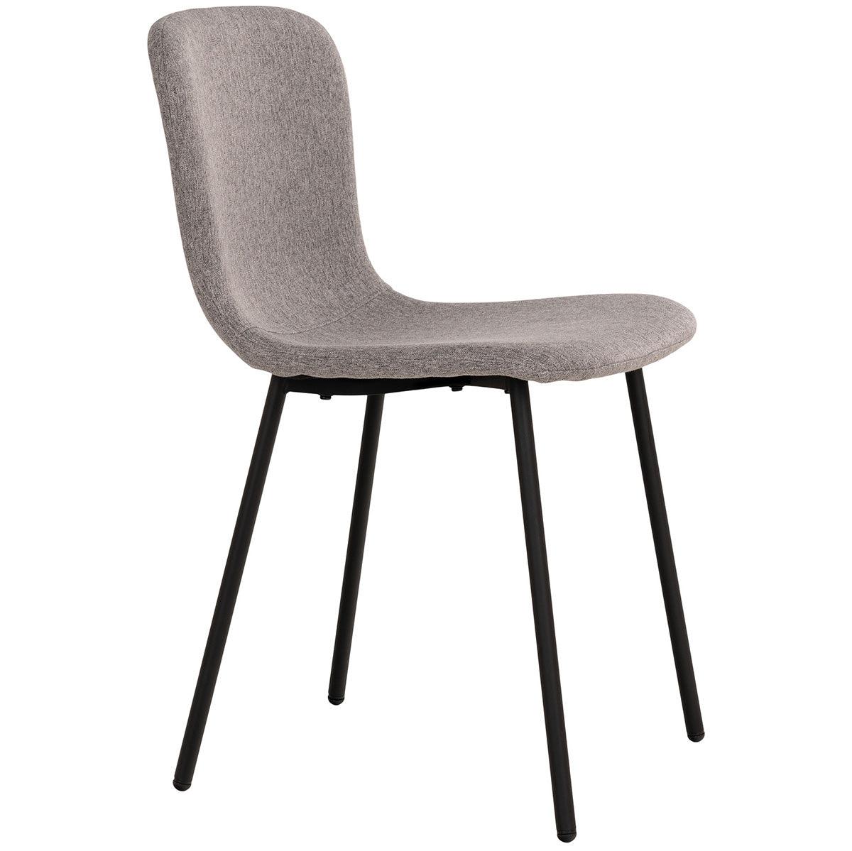 Halden Light Grey Dining Chair (2/Set) - WOO .Design