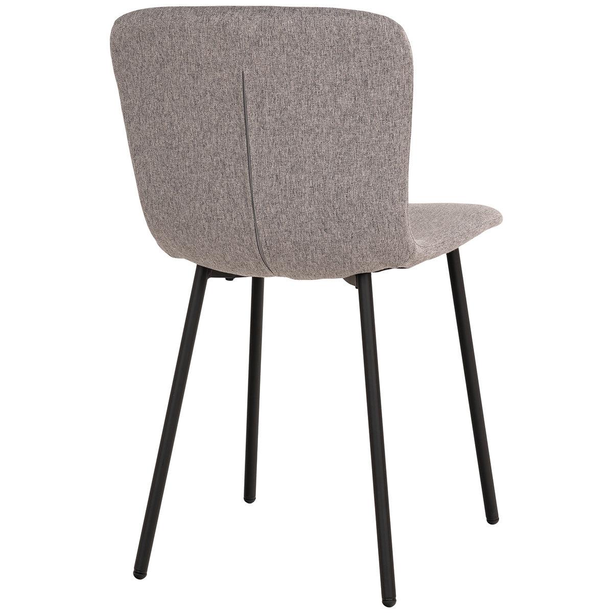 Halden Light Grey Dining Chair (2/Set) - WOO .Design