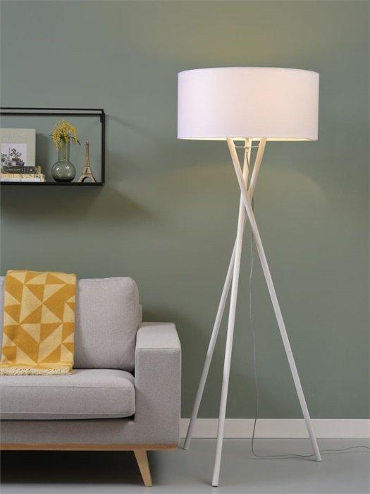 Hampton White Floor Lamp - WOO .Design