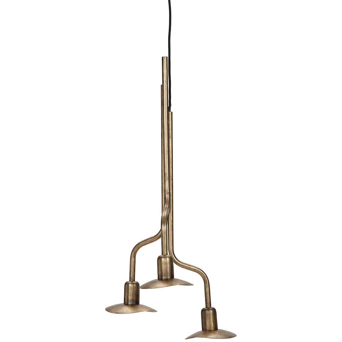 Hana Brass Finish Pendant Lamp - WOO .Design