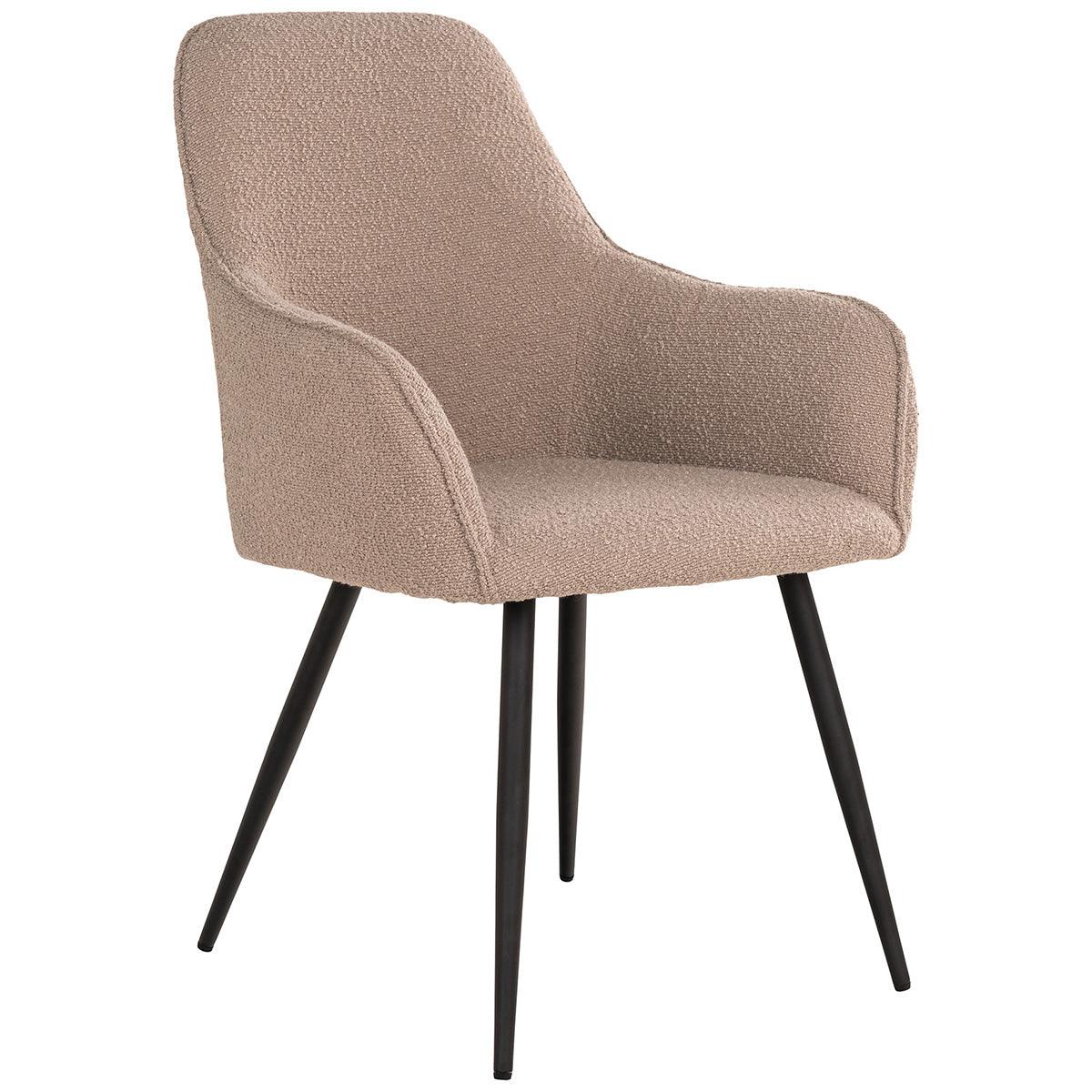 Harbo Boucle Dining Chair (2/Set) - WOO .Design