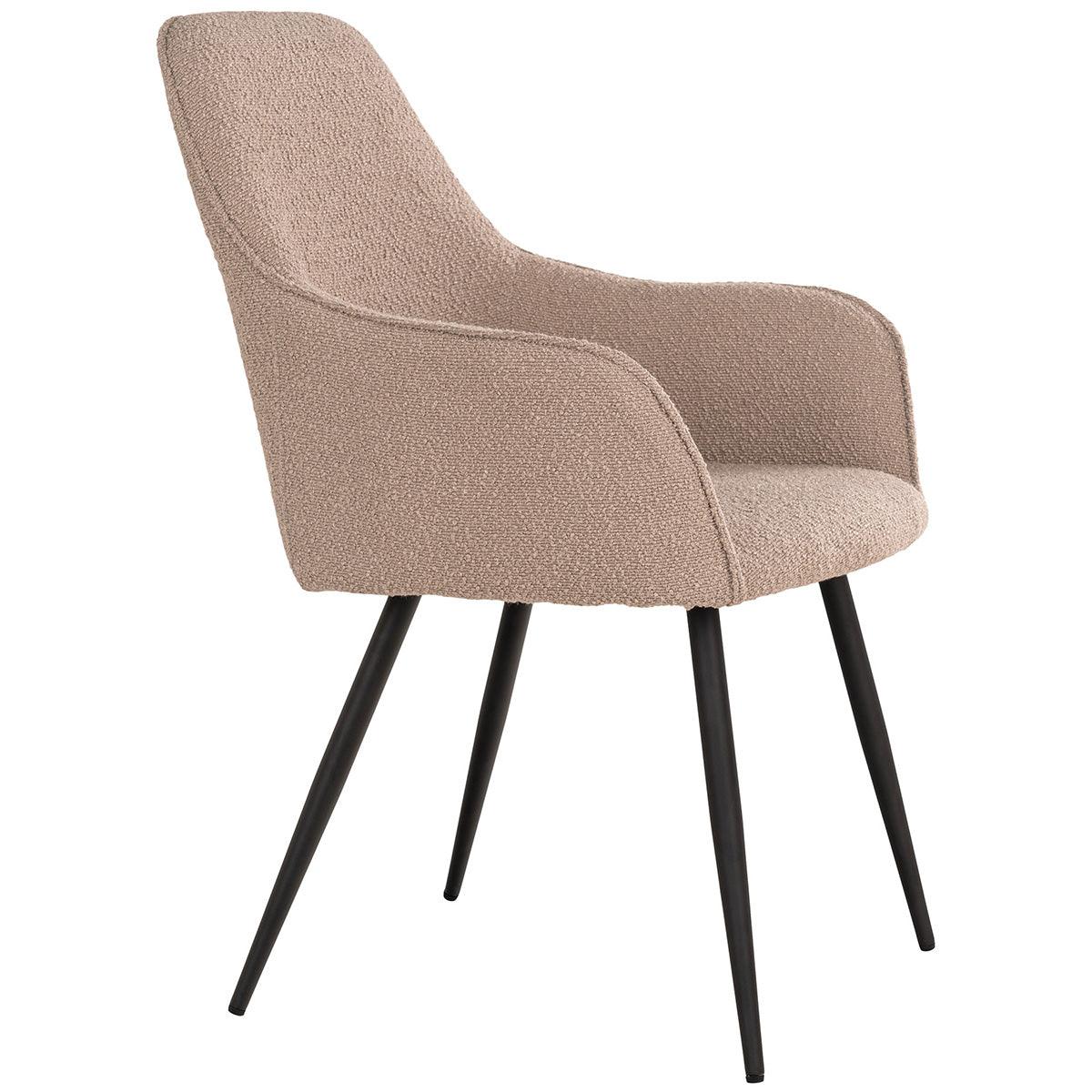 Harbo Boucle Dining Chair (2/Set) - WOO .Design