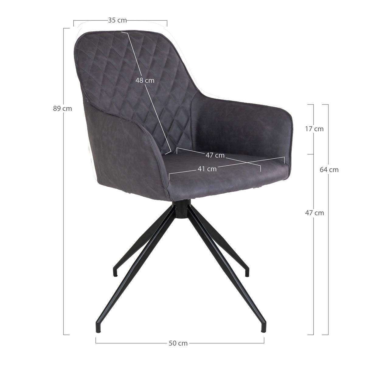 Harbo Swivel Dining Chair - WOO .Design