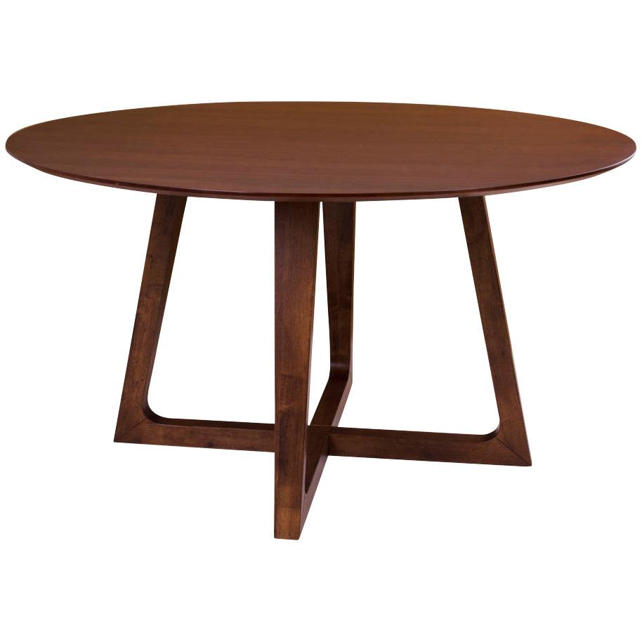 Hellerup Walnut Round Dining Table - WOO .Design
