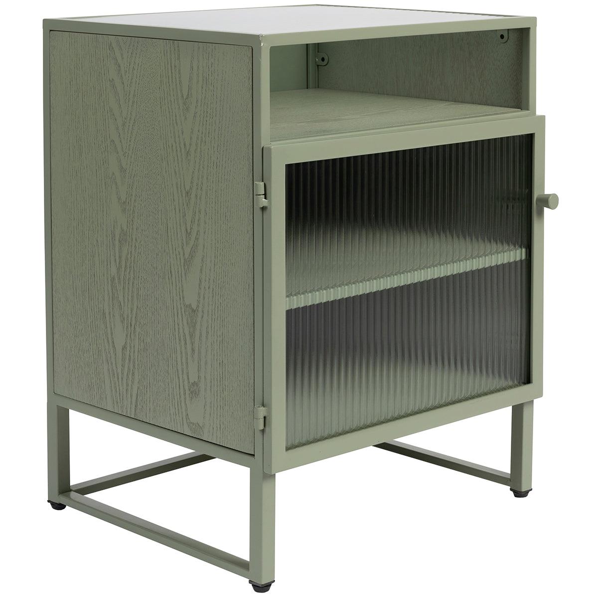 Herbe Green Metal Small Cabinet - WOO .Design