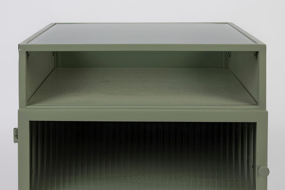 Herbe Green Metal Small Cabinet - WOO .Design