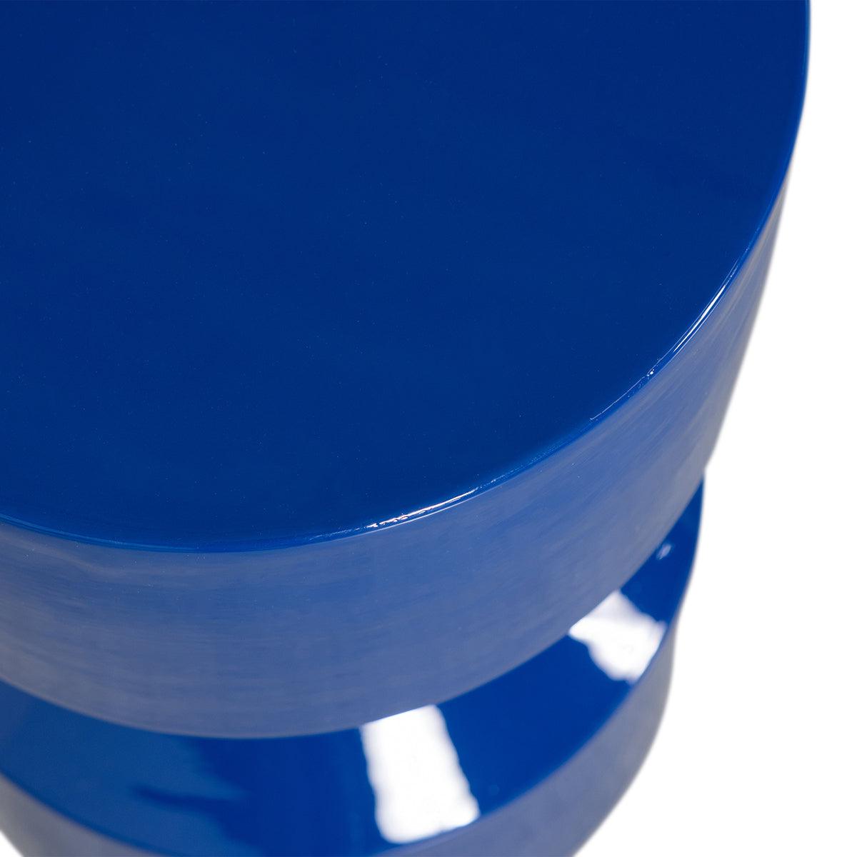 Hidde Royal Blue Metal Side Table - WOO .Design