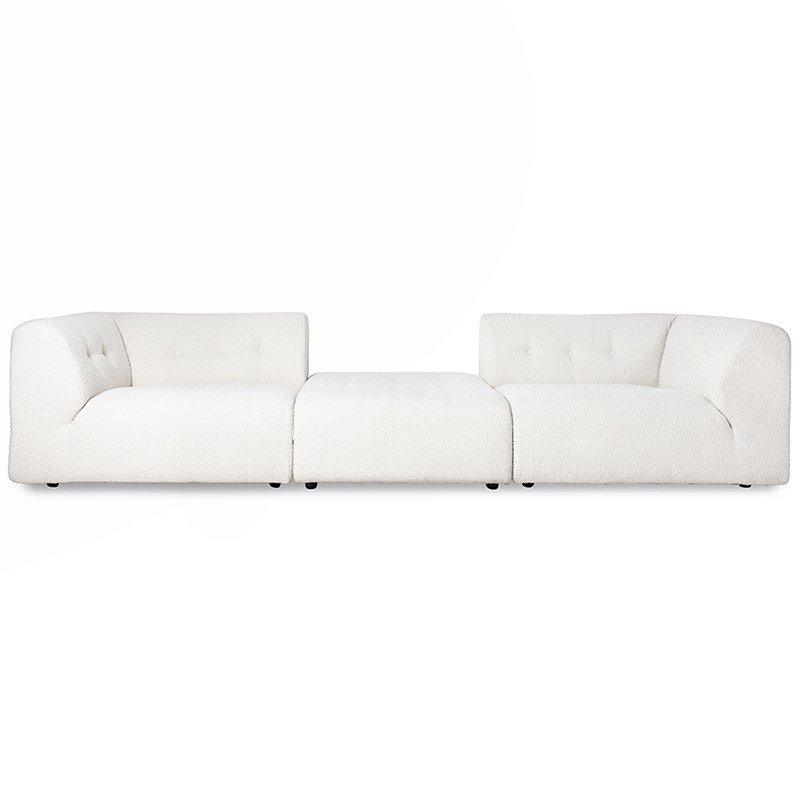 Vint Cream Boucle Couch - Element Right