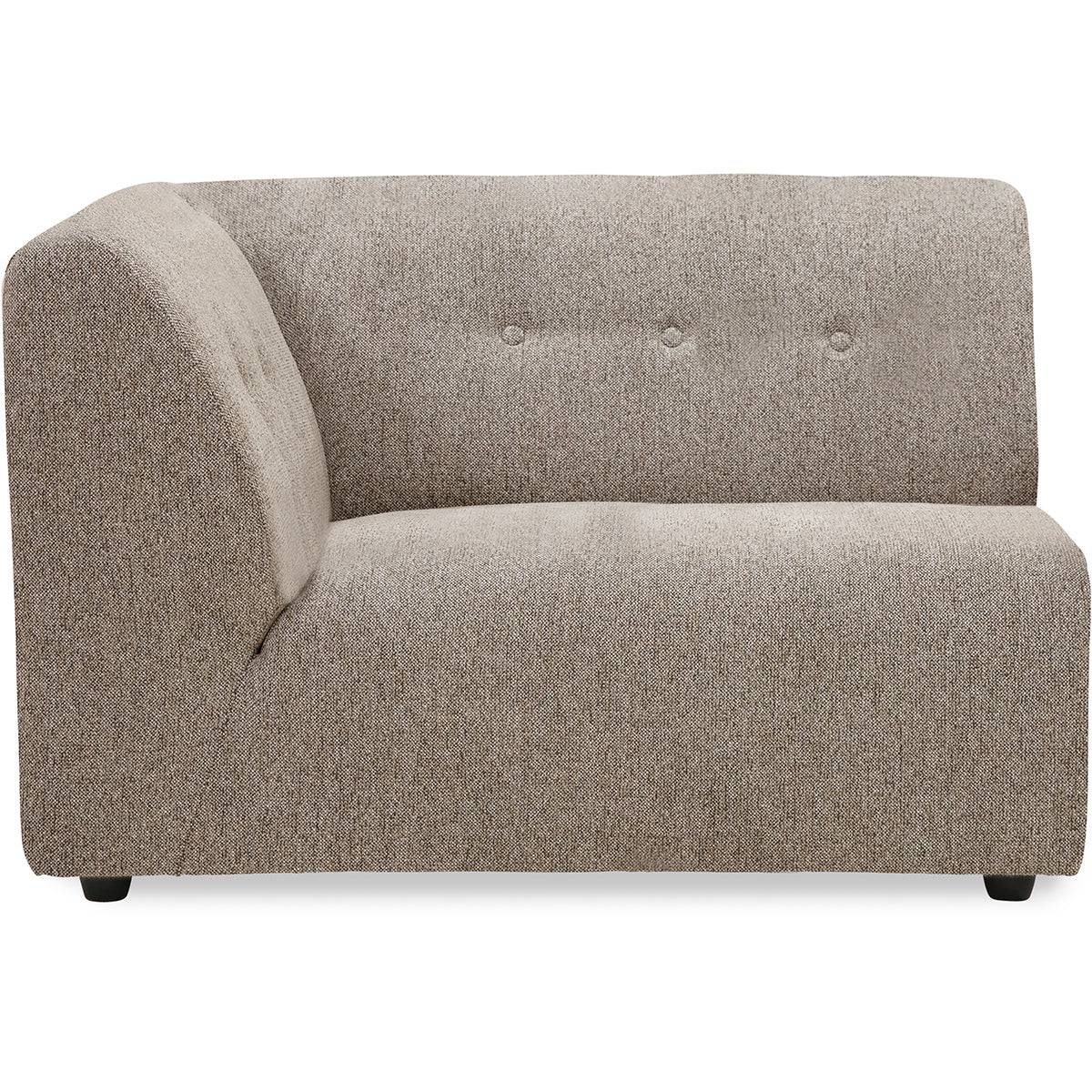 Vint Beige Sneak Couch - Element Left 1.5 Seat