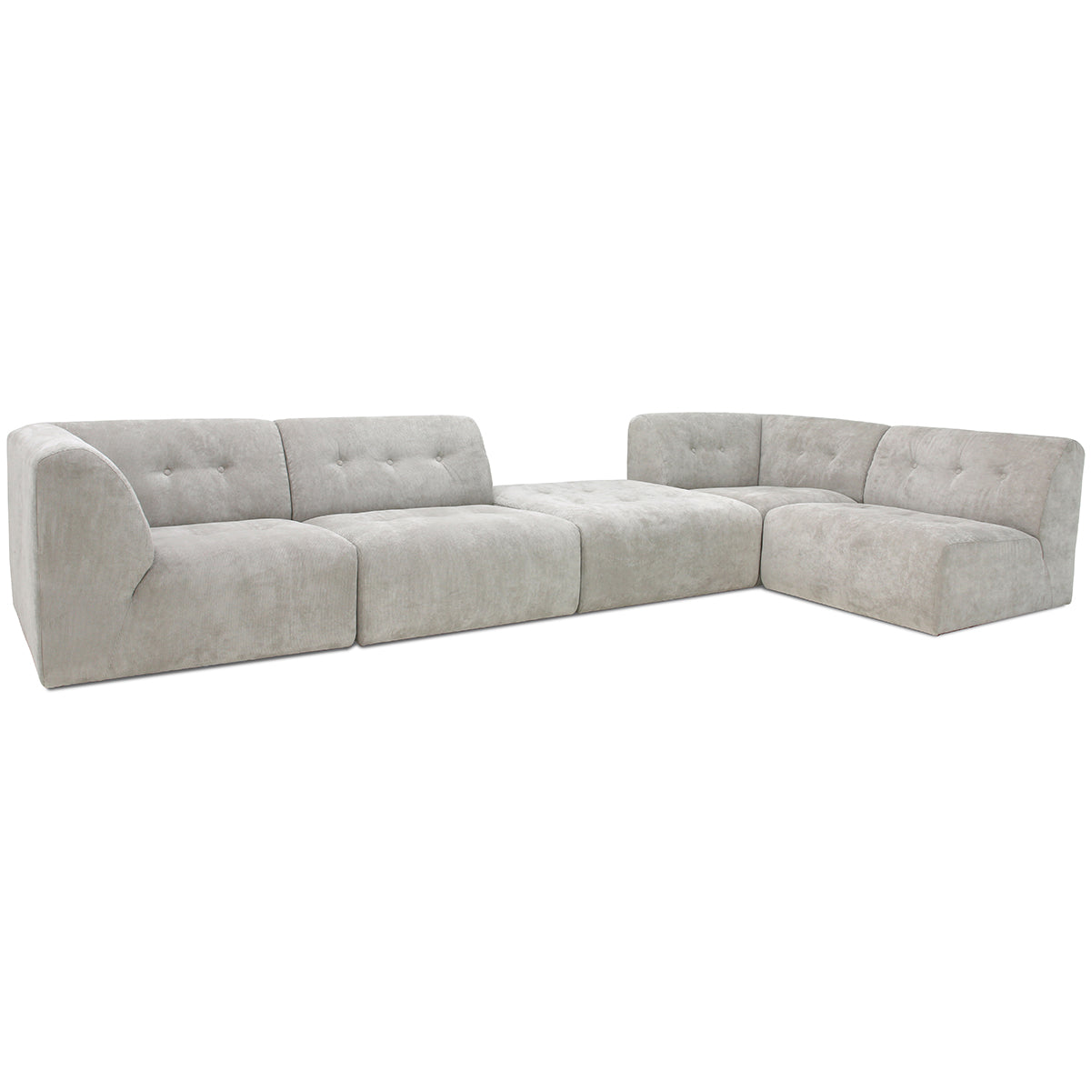 Vint Corduroy Rib Couch - Element Left Divan