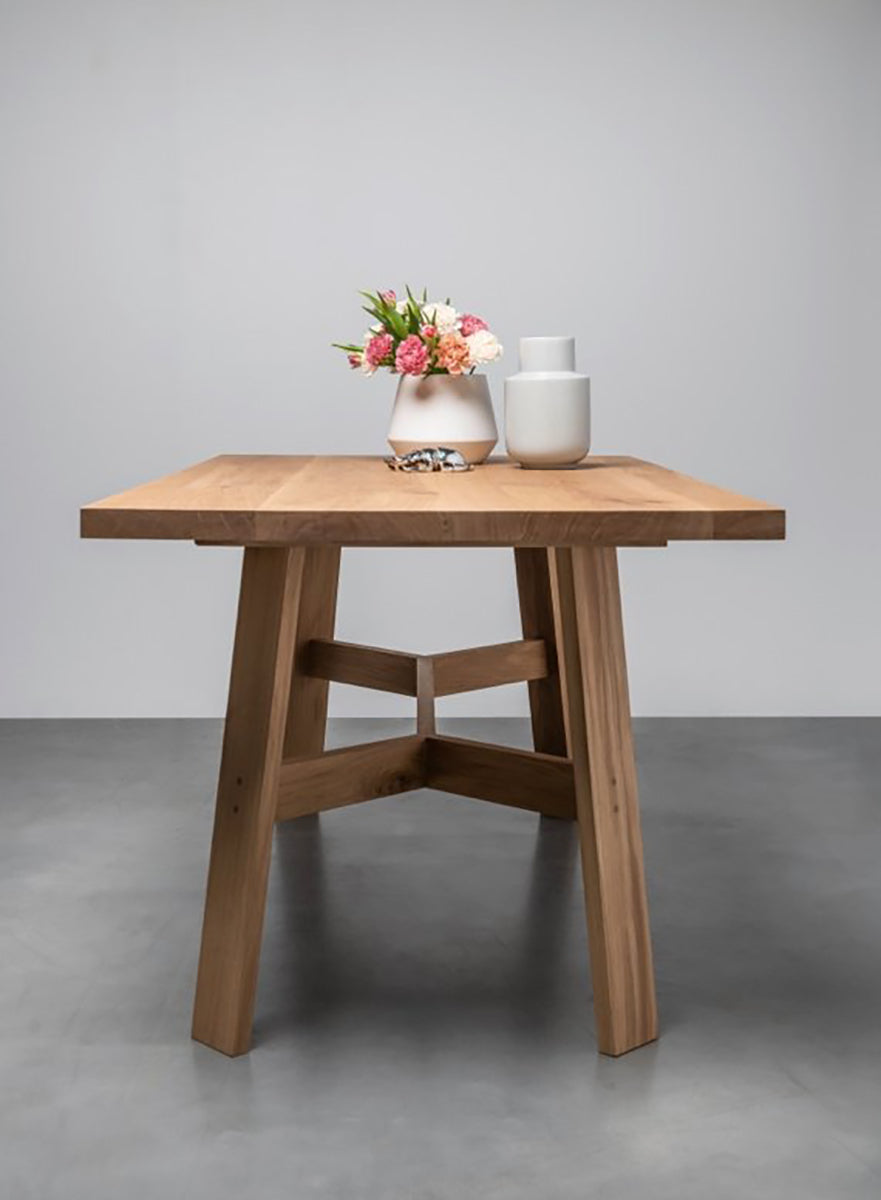 Anne Oak Wood Dining Table