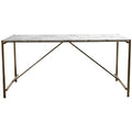 Freddie Arabescato Carrara Marble Dining Table