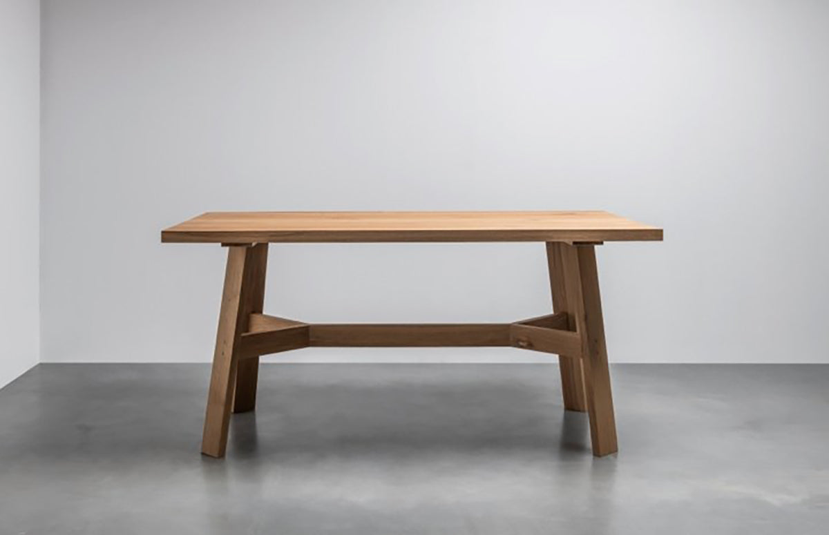 Anne Oak Wood Dining Table