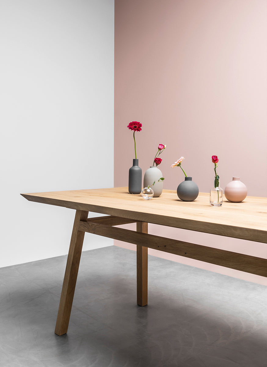 George Oak Wood Dining Table